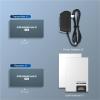 5MNG0Y8 HDMI KVM Extender Over IP RJ45 Ethernet Network KVM Extender USB HDMI 200M Over UTP/STP KVM Extender CAT5 CAT6(One TX,UK Power Plug) view 2