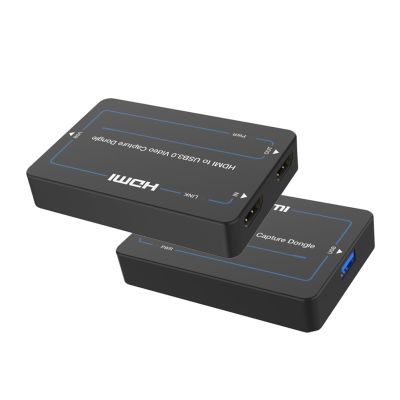 5MNG0Y8 4K HDMI-Compatible to USB Video Capture Card dongle Game Video Extractor Switcher Video Adapter Converter USB3.0 Sharing Switch