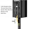 SFKLYU Floor Speaker Stands Floor Stands with Cable Management, Adjustable Height Speaker Mount for Studio Monitor, Subwoofer,A1 view 4