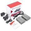 5MNG0Y8 20Km HDMI KVM Extender Over Optic Fiber Cable HDMI USB KVM Extender Transceiver Audio Video Converter Support USB Keyboard Mouse(with EU Plug) view 2