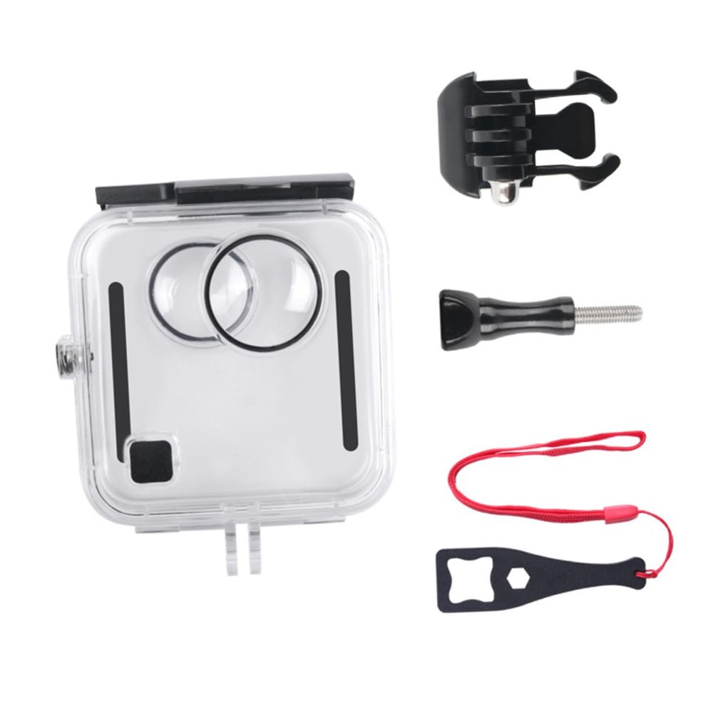 Gadpiparty 45m Diving Case for Fusion Camera Housing Tempered Material Fall Protection