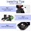 KCMYTONER 20 Pack Compatible for Ptouch TZe-222 TZ-222 Label Tape TZe222 TZ222 9mm 0.35 Inch White on Red Laminated Label Tape for PT-1130 PT-1160 PT-1170 PT-1170S PT-1180 PT-1180SC view 2