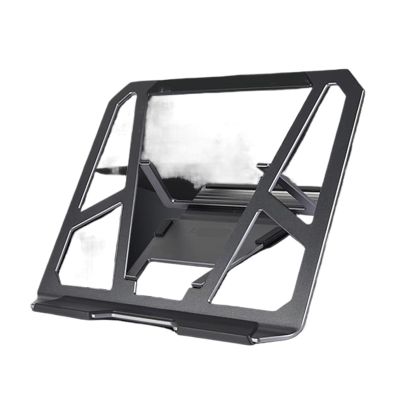 ADPVRLUQ Laptop Stand Office Dedicated Aluminum Alloy Lifting Heat Dissipation Eight-Speed Folding Adjustable Computer Stand