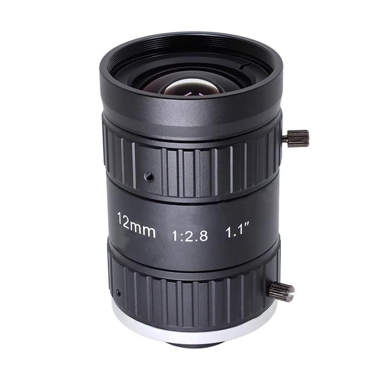 12mm Lens 1.1'' Sensor Size Camera Lens 20MP C-Mount Lens F2.8