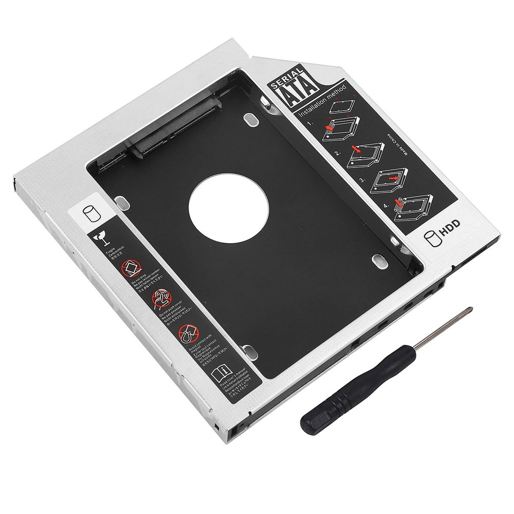 12.7 Mm Aluminum SSD Adapter - Boots Supported - Ideal for Laptop Upgrades