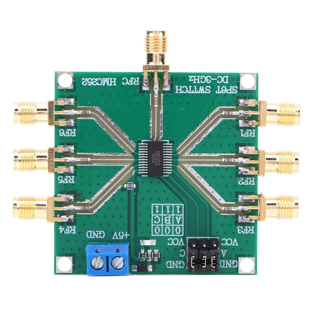Respicefinem Board 6 1282 Rf Module Singlepole 6 Throw Nonreflective Electronic Component Hmc252 Dc3 Ghz