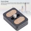 20MM Quick Release Plate, Camera Tripod Mount Plate with 1/4in Screw for Arca Clamp DSLR Mirrorless Action Compact Camera Tripod view 3