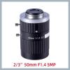2/3 inch FA C Mount Lens 6mm 8mm 12mm 16mm 25mm 35mm 50mm Fixed Focal Length F1.4 Manual Aperture 5MP(50mm) view 2
