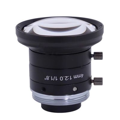 4mm Macro Lens for Machine Vision Camera 1/1.8" 5MP Manual Aperture F2.0 C Mount