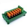 6-Channel DIN Rail Power Distribution Module, Fused Terminal Block, DC Input view 4