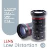 5-50mm Zoom Camera Lens 1/2.7 Inch Mount 5MP F1.4 Manual Aperture Parts Zoom Lens for Video Surveillance Cameras view 2
