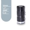 20MP 16mm FA Lens 1.1 inch Large Sensor C-Mount F2.8 Camera Lens Manual Aperture for Machine Vision Cameras view 2