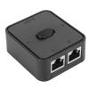 2 Port Gigabit Ethernet Switch and Stable RJ45 Splitter Selector Switch for Home Network Expansion view 1
