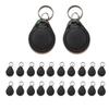 50 PCS 13.56 MHz UID Writable Rewritable Clone IC Smart Key Fobs, Compatible with MIFARE Classic 1K, RFID Blank Tag for Access Control Key Tag Rewritable (100) view 1