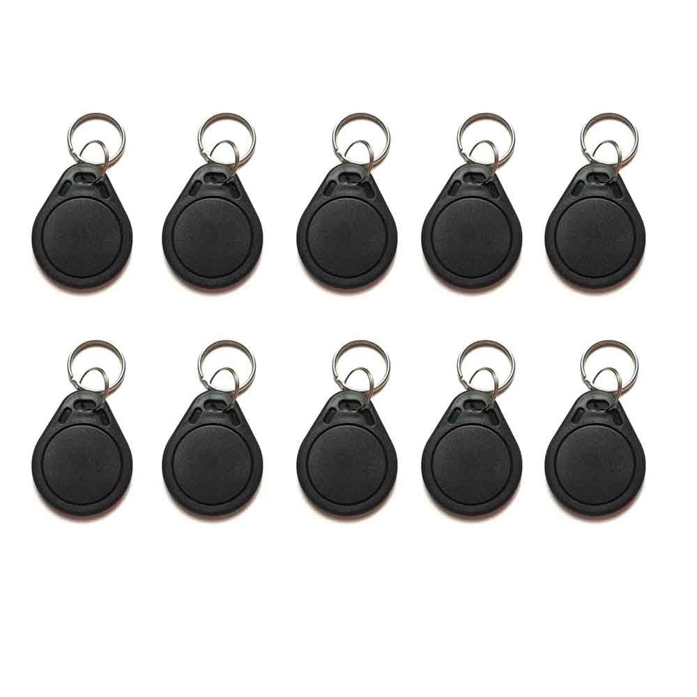 50 PCS 13.56 MHz UID Writable Rewritable Clone IC Smart Key Fobs, Compatible with MIFARE Classic 1K, RFID Blank Tag for Access Control Key Tag Rewritable (50)