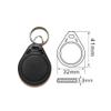 50 PCS 13.56 MHz UID Writable Rewritable Clone IC Smart Key Fobs, Compatible with MIFARE Classic 1K, RFID Blank Tag for Access Control Key Tag Rewritable (50) view 4