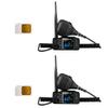 2-Pack Ruyage Push-to-Talk Over Cellular (PoC) Mobile Radios with Sim Cards for Car Vehicle - Nationwide Communication Unlimited Range Walkie Talkies with Handheld Microphone view 1