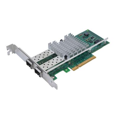 10Gb Network Card, 10Gbps Dual Port SFP Server Network Card, 10Gb SFP PCIe NIC with 82599 Chip for Server Networking Applications
