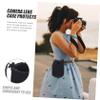 BRIGHTFUFU 3pcs Neoprene Camera Lens Case Drawstring Lens Pouch for Outdoor Use Flexible Protection for Dslr Lenses Large Medium and Small view 3
