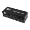 HDMI Splitter 1 in 4 Out [with Adapter] 4K 1x4 HDMI Splitter Repeat/Mirror Screen Only (Not Extend), 1 Source Extend to 4 Display Devices view 1