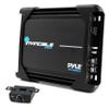 Pyle 1000W Monoblock Car Audio Amplifier  1 Channel MOSFET Power Amp with Bass Boost, Low Pass Filter, Subsonic Circuitry, RCA Inputs, Remote Control & Thermal Protection (9" x 8" x 2") view 1
