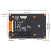 4 Inch E Paper Module, 600x400 E6 Full Color SPI E Paper Display for RasPi, Nano and RDK X3 with SPI Control Interface, Sustainable Backlight view 4