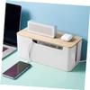 Uonlytech Box Cord Organizer Cover Charging Cord Case for and Cables Stylish and Practical Storage for view 4