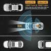 Dash Cam Front and Inside,Dashcams for Cars with 64G Card Traffic Recorder IR Night Vision Loop Recording G-Sensor 24Hr Parking Traffic Recorder(Front/Inside+64G) view 3