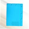 Uonlytech Cell Phone Laptop Repair Mat Heat Resistant Silicone Soldering Pad Magnetic Mat for Electronic Repair view 3
