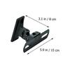 ARTIBETTER Wall Mounted Speaker Shelf with Adjustable Rotation Surround Sound Mount for Home Theater Easy Installation with Screws for Living Room and Bedroom Use view 2