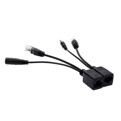 Angoily 2pcs Splitter Adapter Full Copper for IP Security Cameras Routers and WLAN Dc