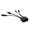 Angoily 2pcs Splitter Adapter Full Copper for IP Security Cameras Routers and WLAN Dc view 1