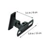 DOITOOL Adjustable Wall-Mounted Speaker Stand Rotation Pitch Zinc Alloy Indoor Outdoor Use view 2