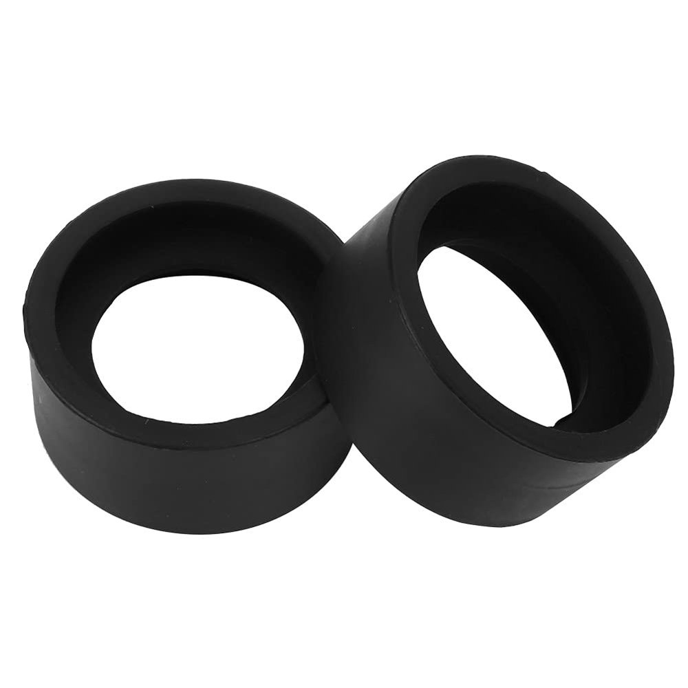 Rubber Stereo Microscope Eyepiece Cover Protector 2Pcs (KP-H2 Flat Angle)
