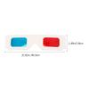 jojofuny 60pcs Disposable Anaglyph Glasses Paper Frame for Movies Games Photos Red-Blue Viewing for Home Theater Entertainment view 2