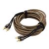 2RCA to 2RCA Auto Sound Connector Cable with Robusts Construction Home Theater Sound Transfer Cable for Long Term Use view 3