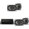 KICKER 47KEY2004 4-Channel DSP Smart Amp w/ (2) 51KSC4604 4x6 Audio Upgrade Bundle view 1