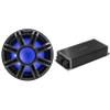 Kicker Marine KPX500.1 Powersports Amp & 12" 4 Ohm Premium Marine Free-Air Subwoofer (Charcoal Grill) view 1