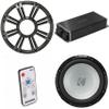 Kicker KPX500.1 Amp 12 in 4 Ohm Subwoofer Bundle view 1