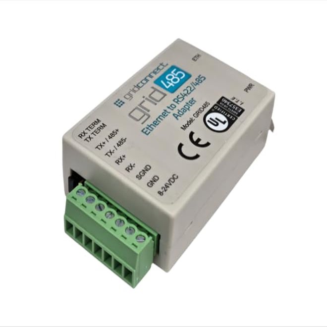 GRID485-ST Serial Tunnel - Ethernet to RS485/422 Device Server