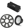 Kicker 48PXA6001 Weatherproof Powersport Mono Amp & 10" 2 Ohm Marine Subwoofer (Charcoal Grill) view 1