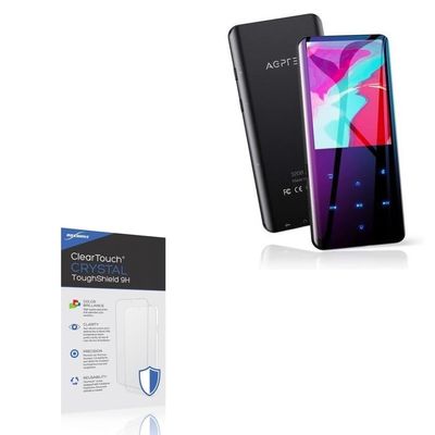 BoxWave Screen Protector Compatible with AGPtek A19X - ClearTouch Crystal ToughShield 9H (2-Pack), Clear 9H Tough Flexible Film Screen Protector