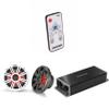 KICKER Marine KPX300.4 Powersports Amp & 6.5" Marine LED Speakers (Includes LED Remote) view 1