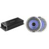 Kicker Marine KPX300.4 Powersports Amp & 6.5" Thin- Mount Marine LED Speakers view 1