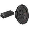 Kicker Marine KPX500.1 Powersports Amp & 12" CompRT DVC 4 Ohm. Subwoofer Audio Upgrade view 1