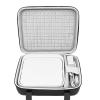 PLCPDM AntiPressure Projector Case Organizers with Plushes Interior Flexible Partition Designs for Z6X 5th Gen Projector Holder view 2