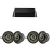 Kicker 47KEY2004 4-Channel DSP Smart Amp w/ (2) 51KSC3504 3.5" Audio Upgrade Bundle view 1