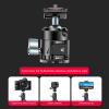 360 Degree Rotatable Tripod Head Lightweight 1/4inch Hotshoe Mount Adapter for Multi Device in Various Setting view 2