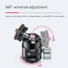 360 Degree Rotatable Tripod Head Lightweight 1/4inch Hotshoe Mount Adapter for Multi Device in Various Setting view 3