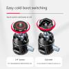 360 Degree Rotatable Tripod Head Lightweight 1/4inch Hotshoe Mount Adapter for Multi Device in Various Setting view 4